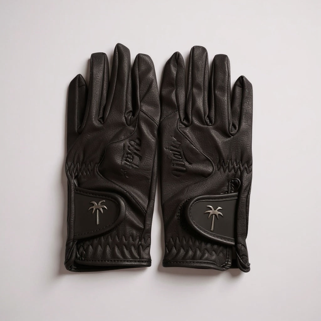 Paniolo Leather Equestrian Riding Gloves