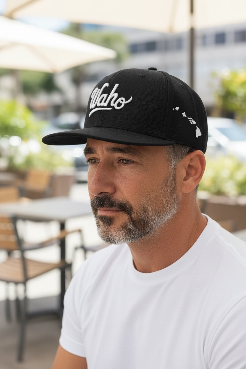 Mauna 3D Embroidered Snapback Cap - Coming Soon