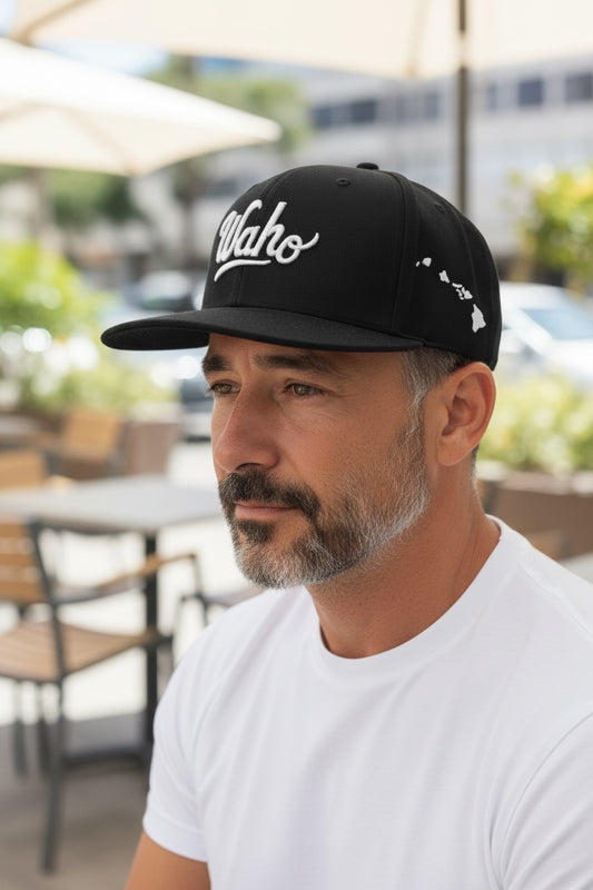 Mauna 3D Embroidered Snapback Cap - Coming Soon