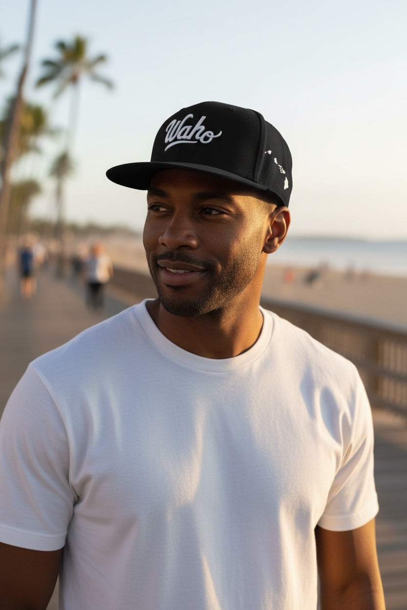 Mauna 3D Embroidered Snapback Cap - Coming Soon