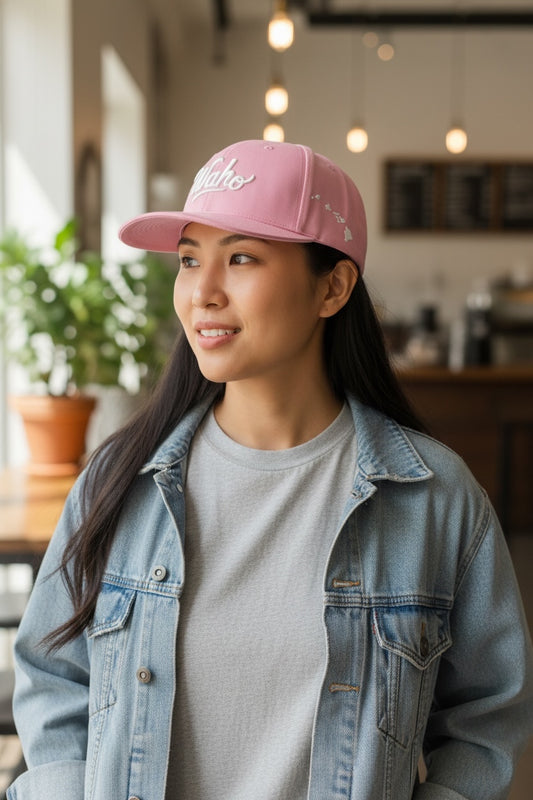 Mauna 3D Embroidered Snapback Cap