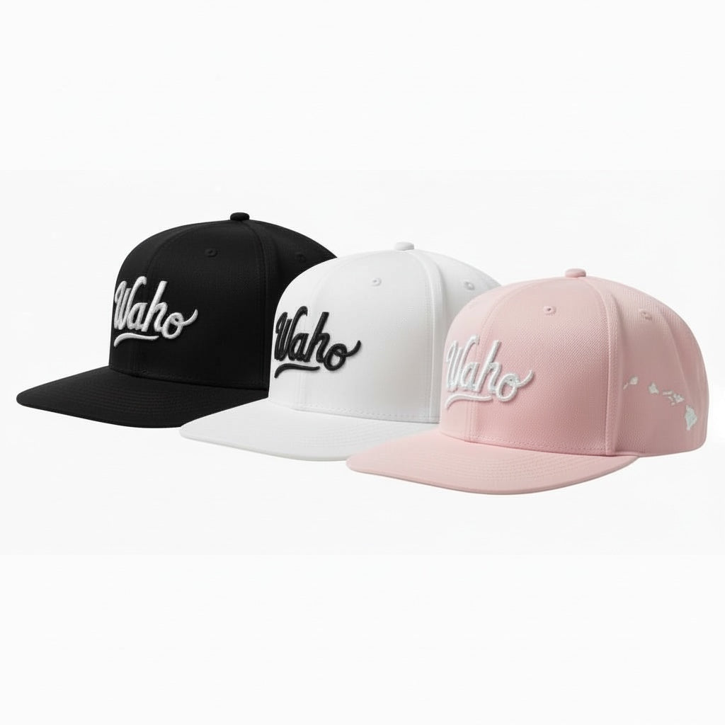 Mauna 3D Embroidered Snapback Cap - Coming Soon