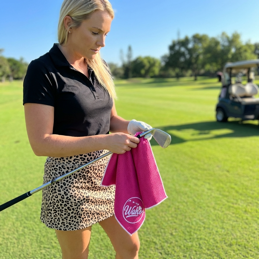 Aloha Magnetic Fairway Golf Towel