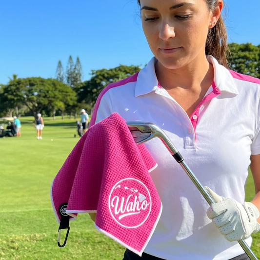 Aloha Magnetic Fairway Golf Towel