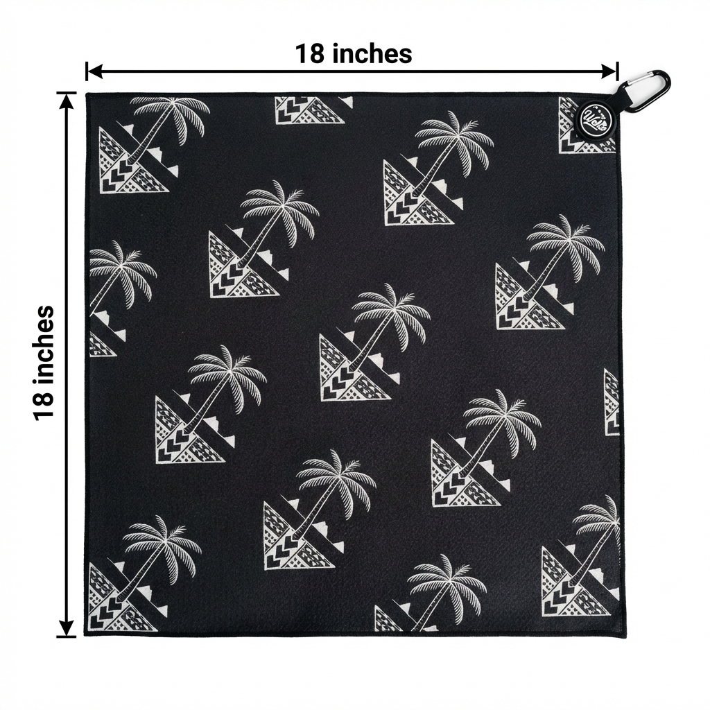 Aloha Magnetic Fairway Golf Towel