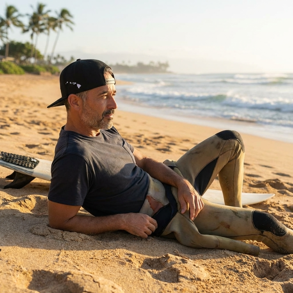 Mauna 3D Embroidered Snapback Cap